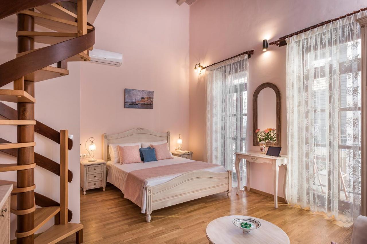 Palazzo Di Irene Apartman Hriszí Aktí Haniá Kültér fotó